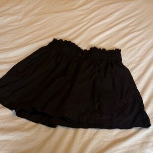 Chic Black athletic Mini Skirt for Women